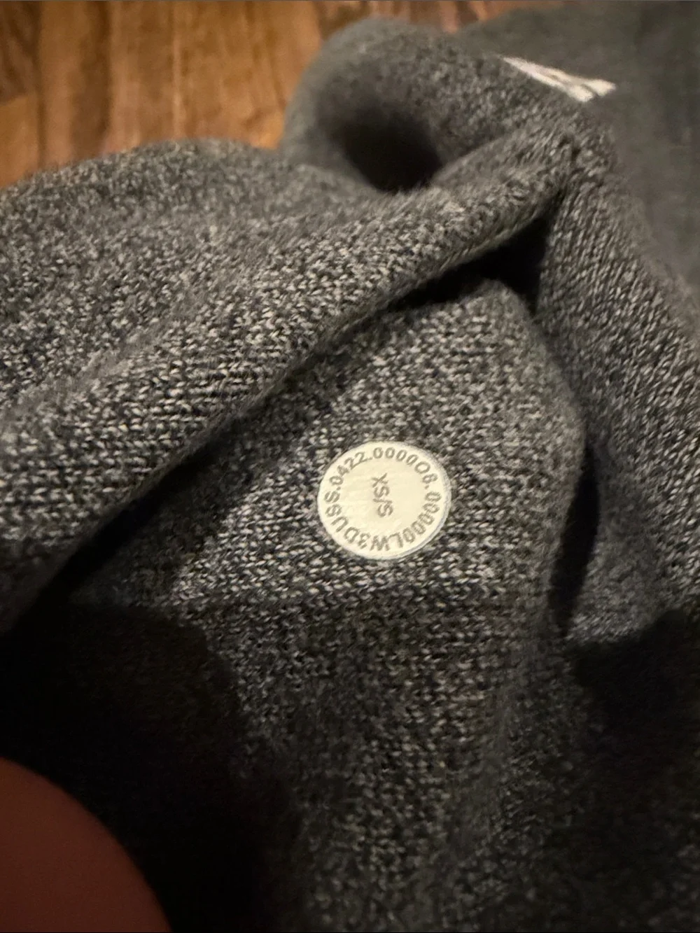 Lululemon Scuba cropped half zipped hoodie with logo
